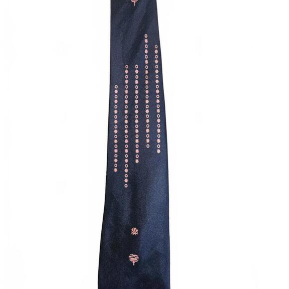 Other - Vintage Hanny's Silk Men's Tie with Pink Pattern